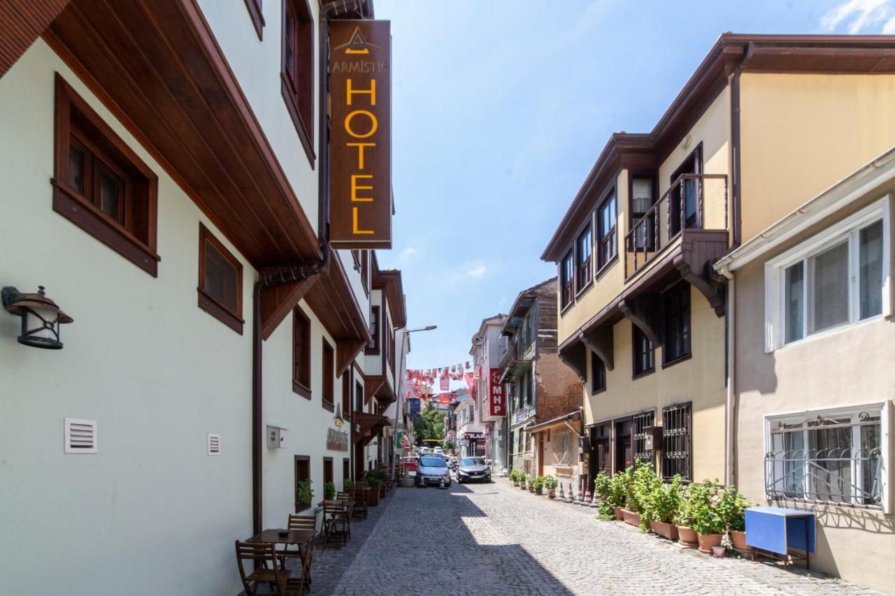 Armistis Hotel มูดานยา ภายนอก รูปภาพ