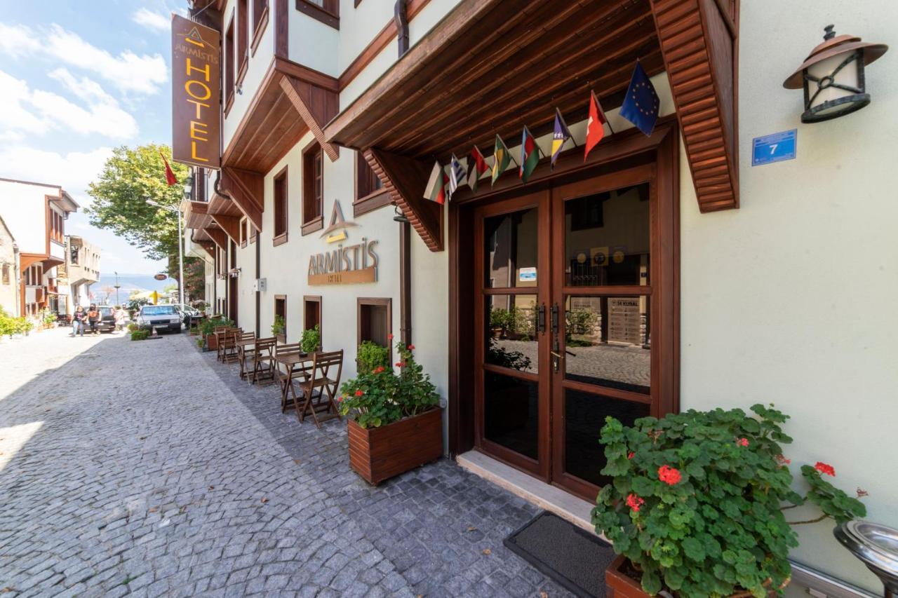 Armistis Hotel มูดานยา ภายนอก รูปภาพ