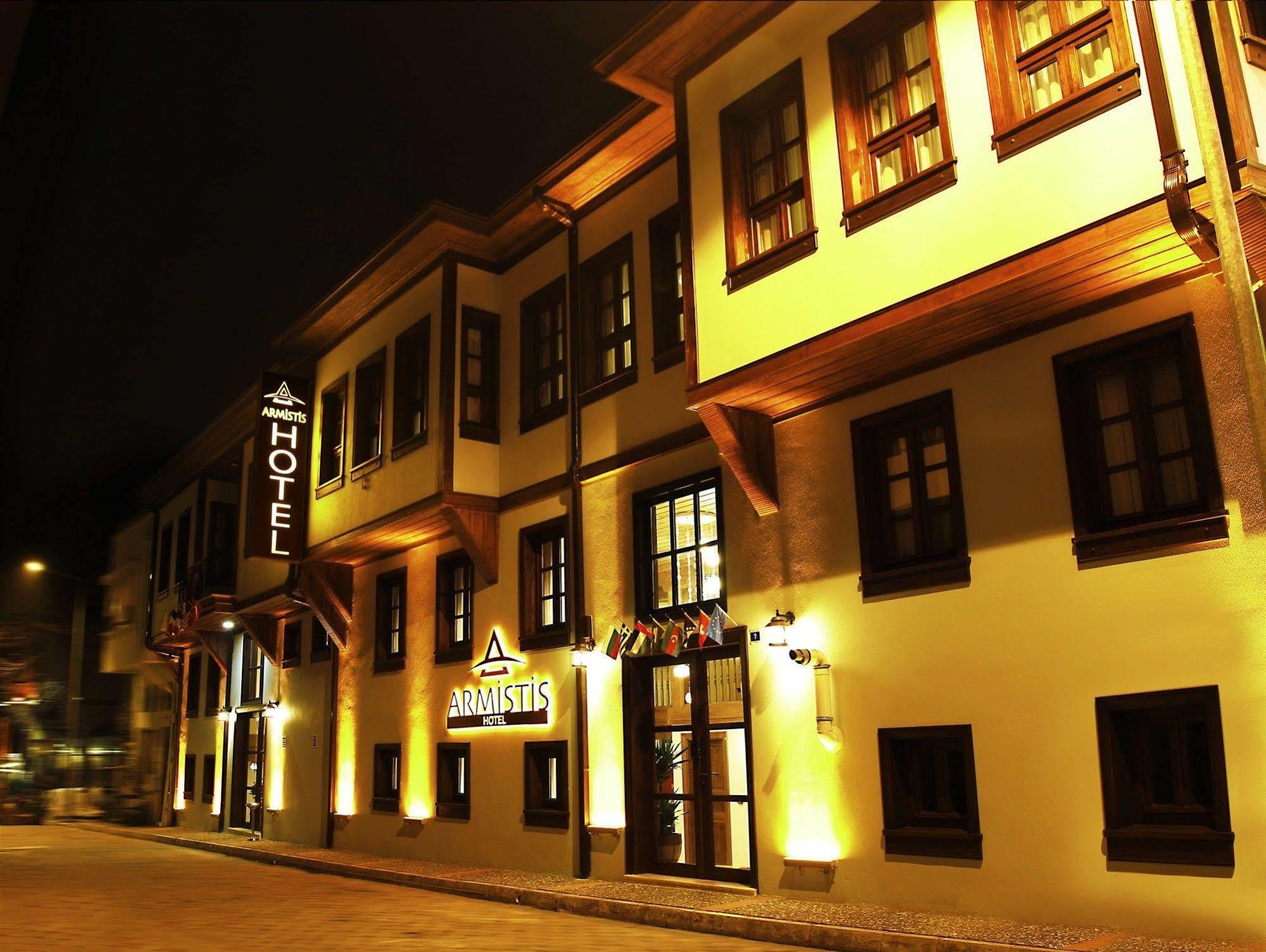 Armistis Hotel มูดานยา ภายนอก รูปภาพ
